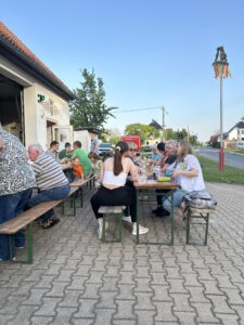 Maibaum setzen 2024 beim Feuerwehrverein Trages e. V.